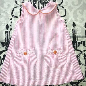 Kelly’s Kids Pink & White dress